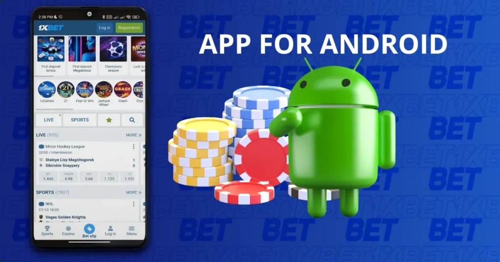 1xBet mobile app for Android devices