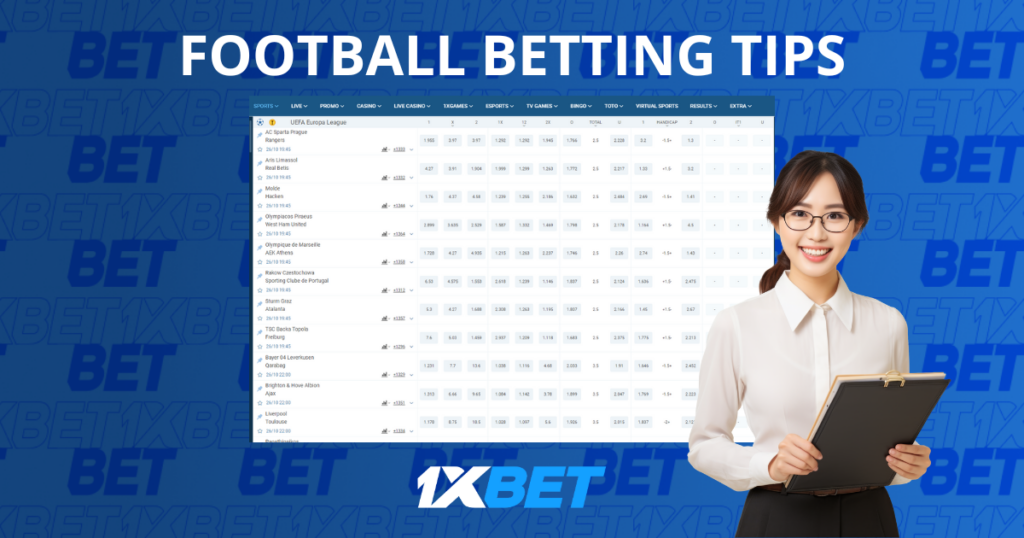 Football Betting Tips at 1xBet