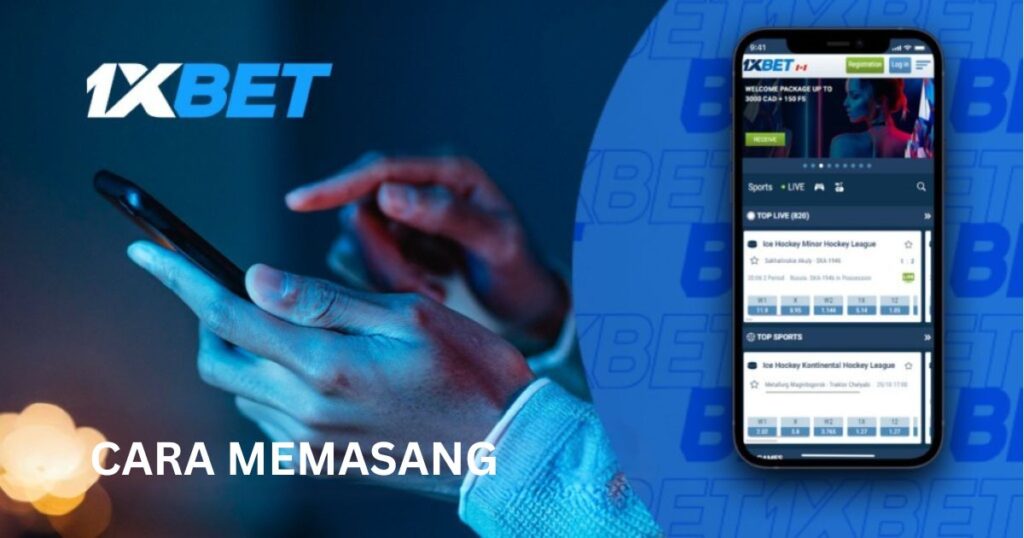 Memasang aplikasi 1xBet untuk alat iOS