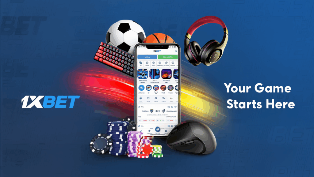 Online sports betting with 1xBet app